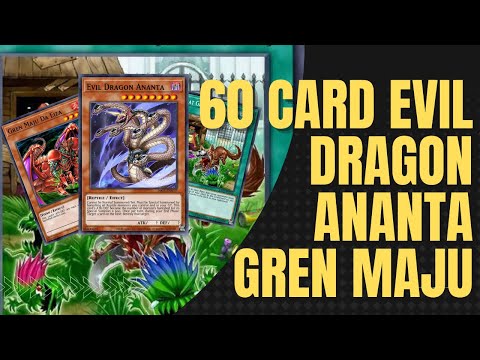 【Gimmick Deck】 60 CARD EVIL DRAGON  ANANTA GREN MAJU (XYZ Event)【Master Duel】 - 【Gimmick Deck】 60 CARD EVIL DRAGON  ANANTA GREN MAJU (XYZ Event)【Master Duel】