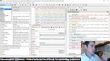 Tutorial: Getting Started with tlTerm Terminology Software