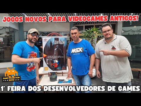 1ª Feira de Desenvolvedores de Jogos Antigos em São Paulo: Conheça os Lançamentos Indies!