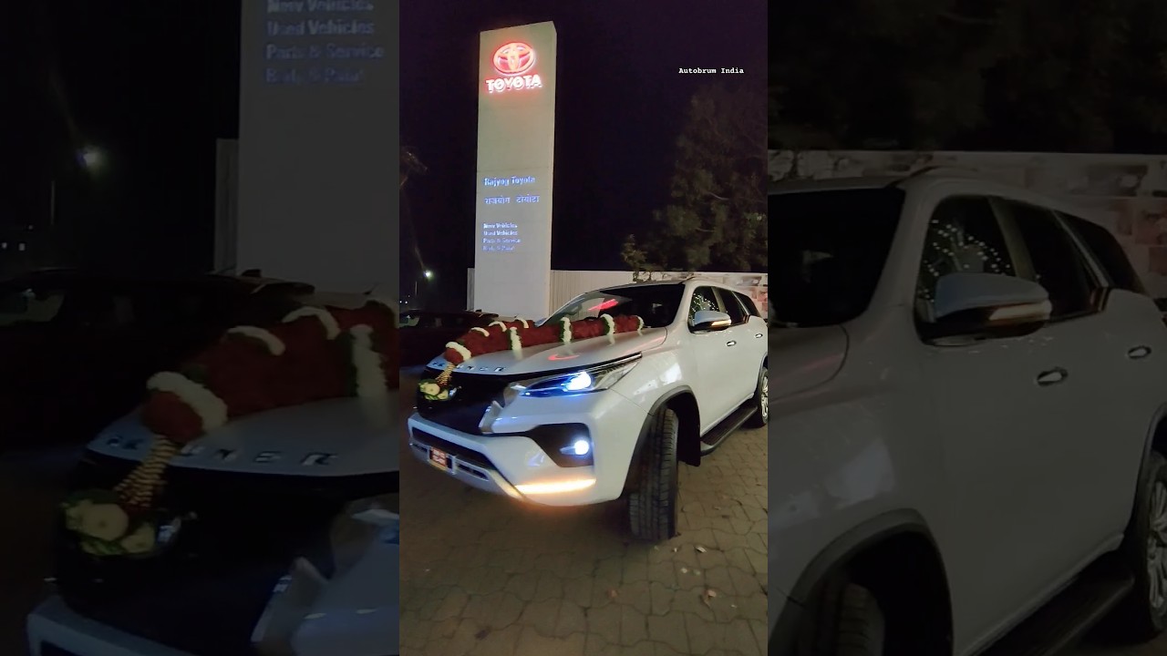 New Toyota Fortuner Aggressive Styling 😍❤️ 