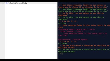 Check if values are contained in a list Python
