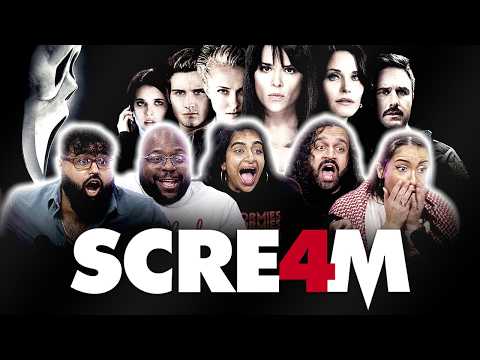 GHOSTFACE RETURNS...again Scream 4 | Group Reaction