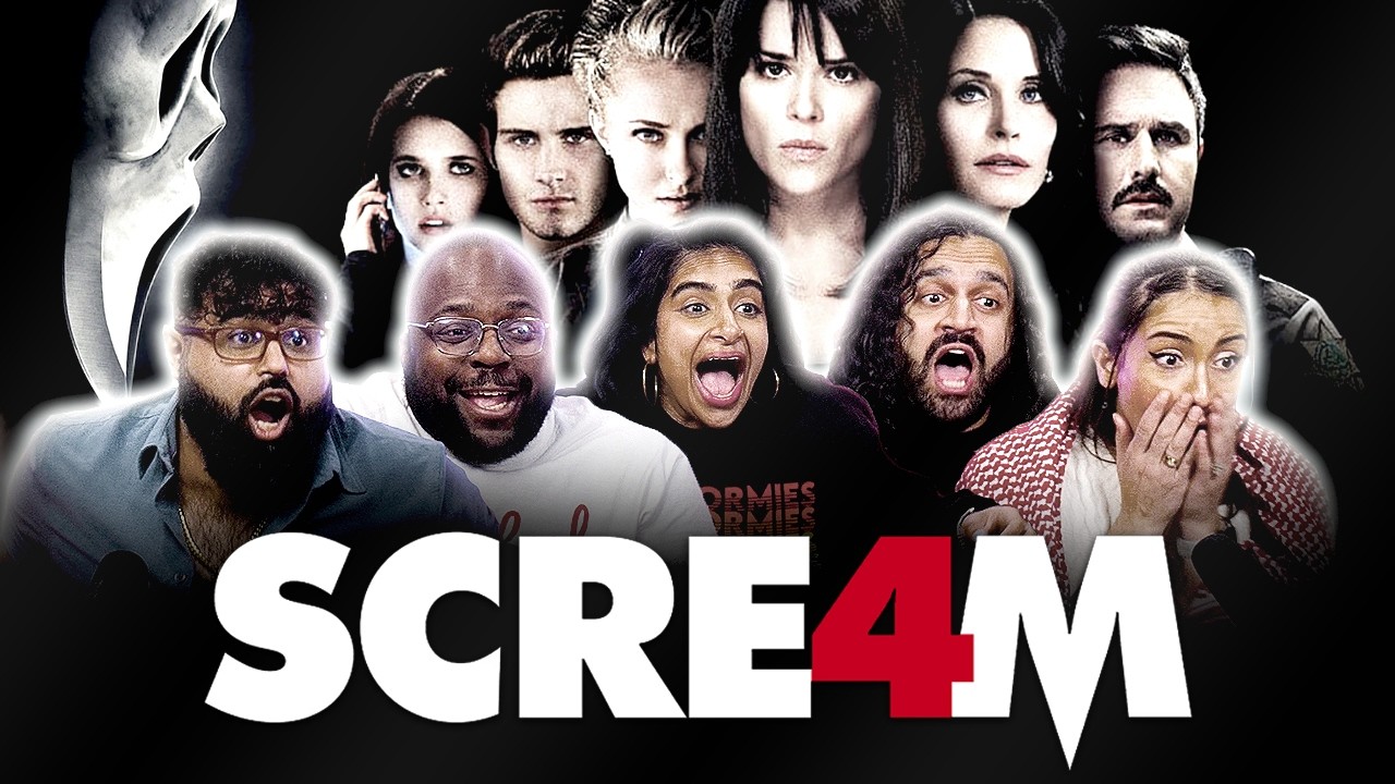 GHOSTFACE RETURNS...again Scream 4 | Group Reaction