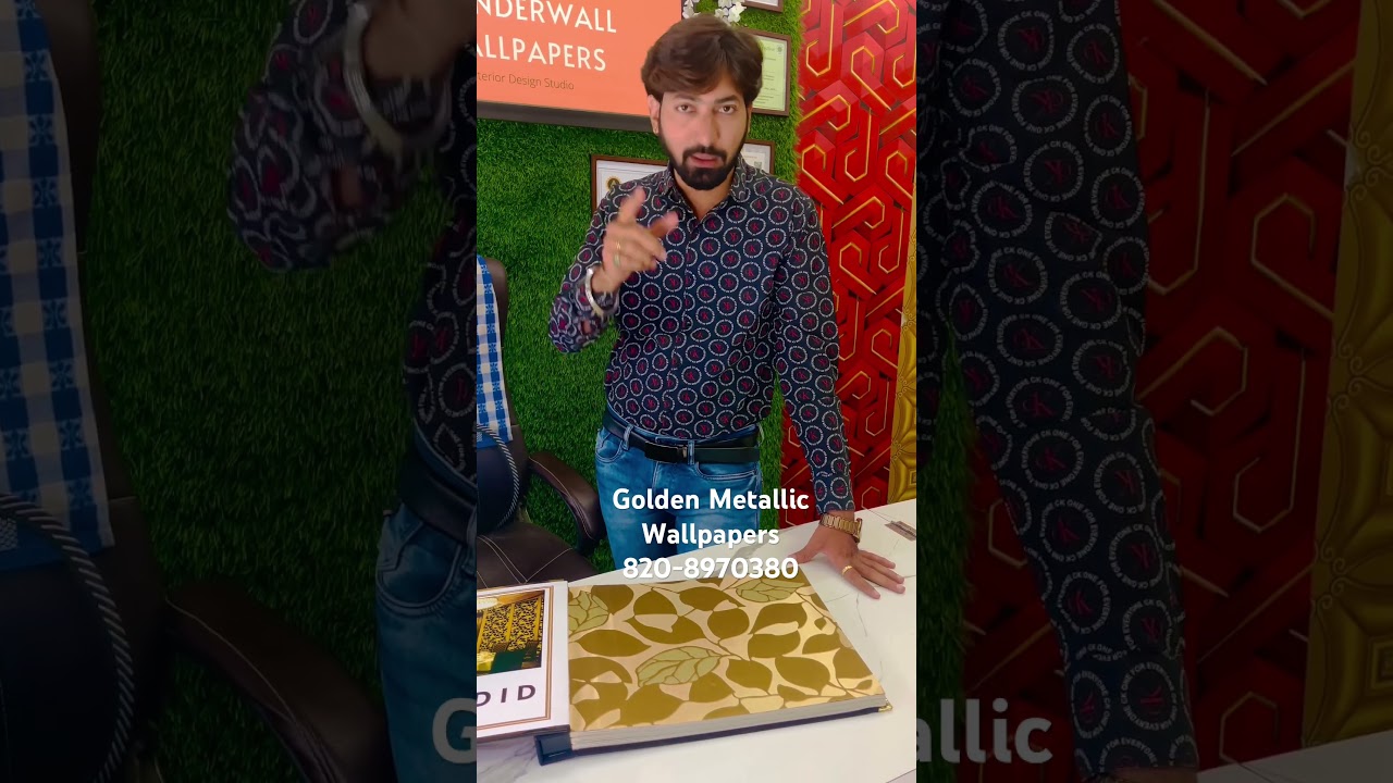 Metallic Golden Wallpapers | Wallpapers | Wholesaler | Festival Offer 