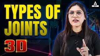 Types of Joints ( 3D Animation ) | NEET UG Mantra | Garima Goel Ma'am