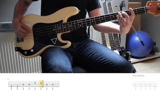 Ghost - Ghuleh/Zombie Queen Bass Cover (with tab!) 100 SUBS!! THANK YOU!!