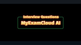 How To Generate Job Interview Questions At Myexamcloud Ai Exam Generator?
