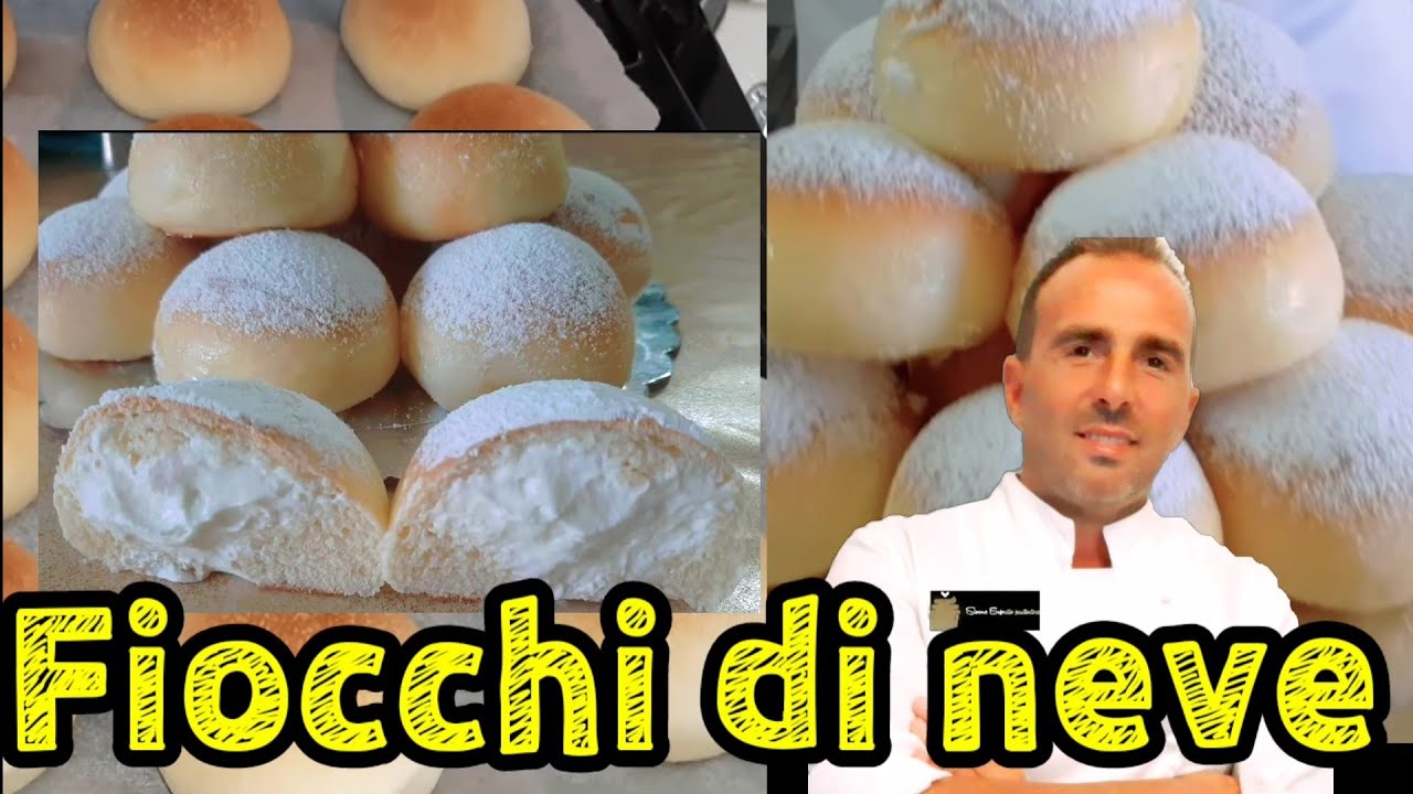 Fiocchi di neve spettacolari spiegati da un pasticciere napoletano corso di pasticceria napoletana