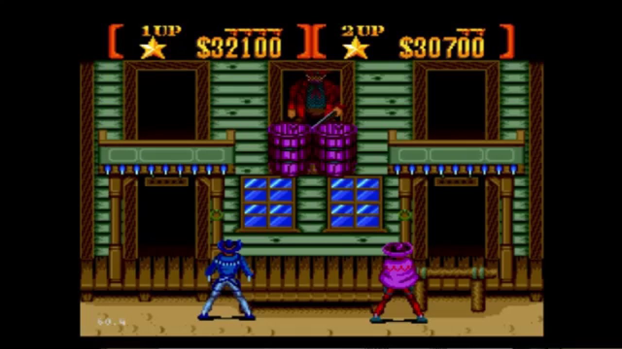 [SEGA] Sunset Riders - Прохождение (2 игрока) HARD - YouTube