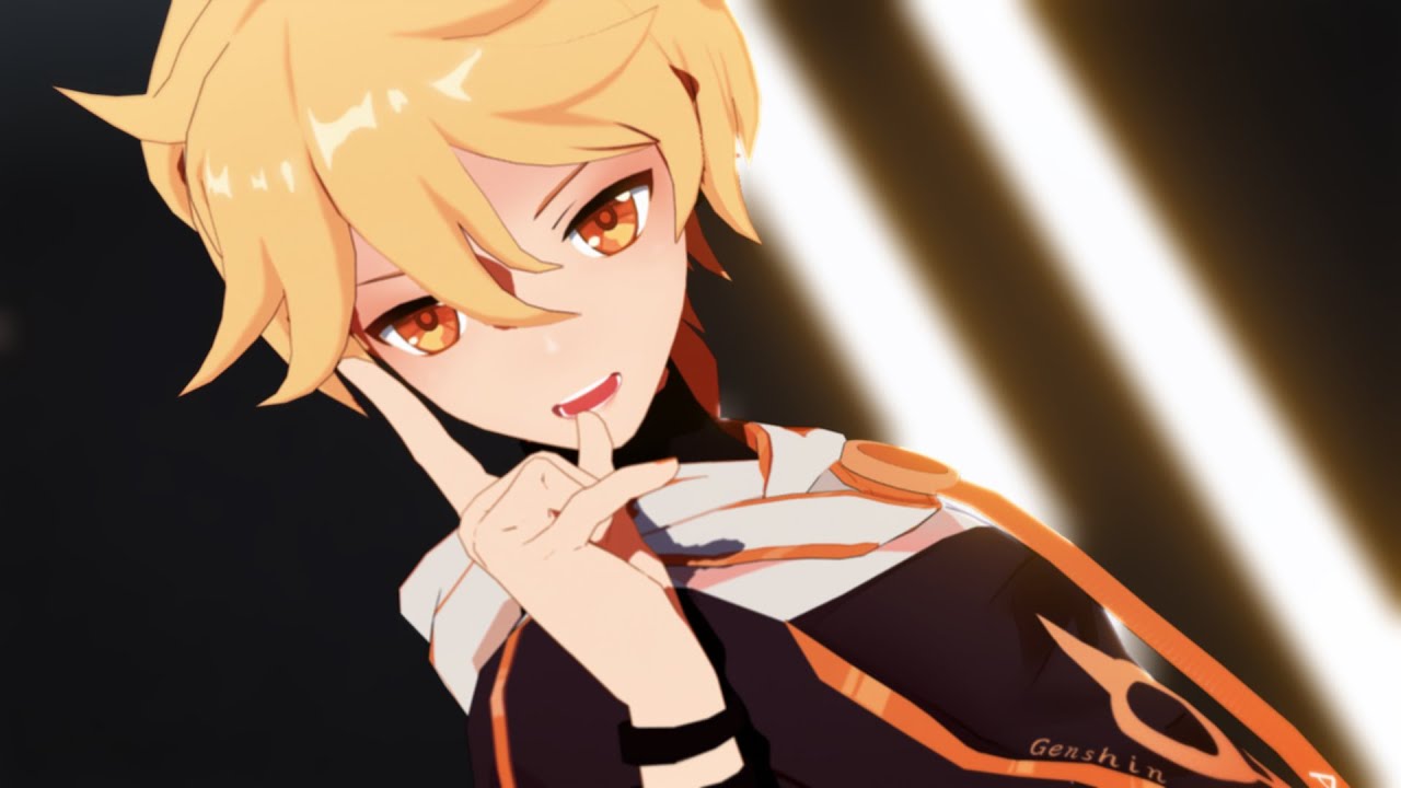 【MMD 原神 / Genshin Impact 】ヒアソビ【Aether / 空】