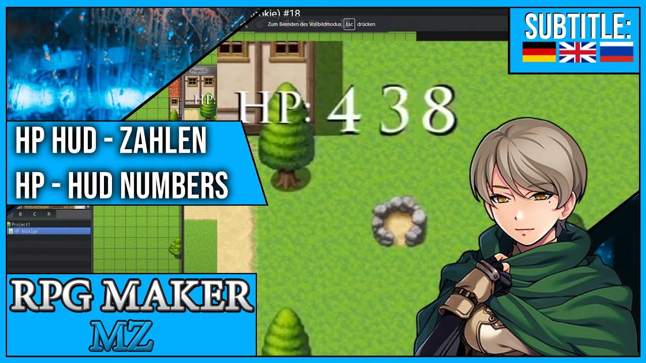 Hp Anzeige / HUD - RPG Maker MV Tutorial