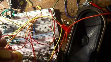 4017 baby 10 with 555 clock and 555 synth