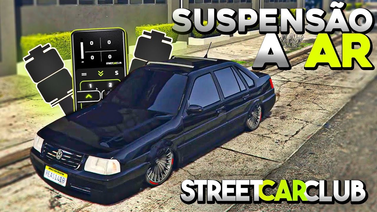 BOTEI SUSPENSÃO A AR NO SANTANA - STREET CAR CLUB RP #7