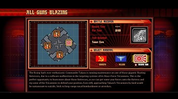 Red Alert 3 Uprising Commanders Challenges - All Guns Blazing (Challenge 11 Walkthrough  HD)