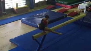 Australian WAG level 3 beam Routine 2015 10/Overs