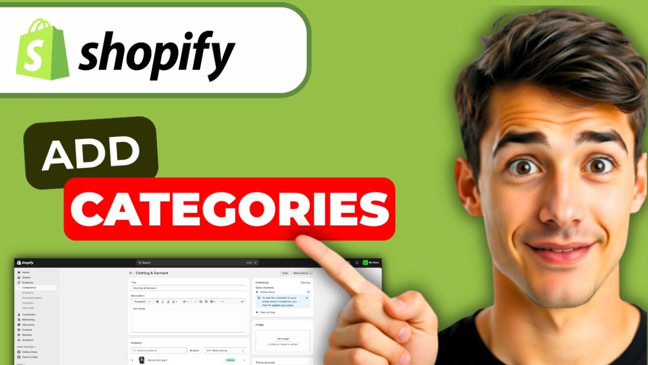 How To Add Product Categories In Shopify (Easiest Way) (2026 Guide ...