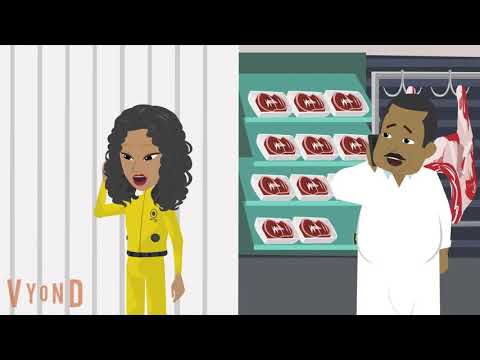 المعلم صبحي جزار الحارة والغريب اللى دخل عليه والمفاجأة الكبيرة اللى حصلت قصة كاملة كوميدي