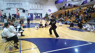 Zach Travis Kenpo Karate Flying Kama Kata 2