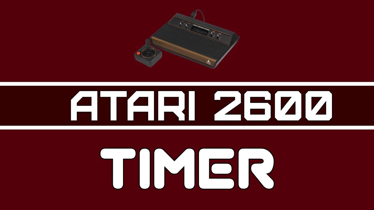 Atari 2600 Programming - Video 15: Timer - YouTube