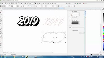 Corel Draw Tips & Tricks Contour a FONT to get this Effect
