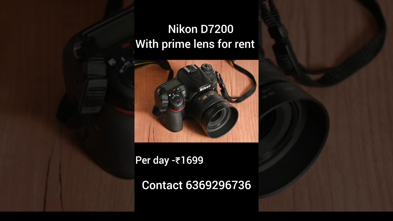 camera for rent 