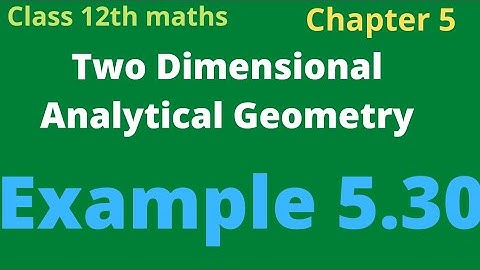 class 12th maths | Example 5.30 | chapter 5