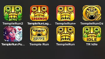 Temple Run 2 Frozen Shadows/Temple Run Legends/Temple Run+/Temple Run OZ/Temple Run Puzzle Adventure