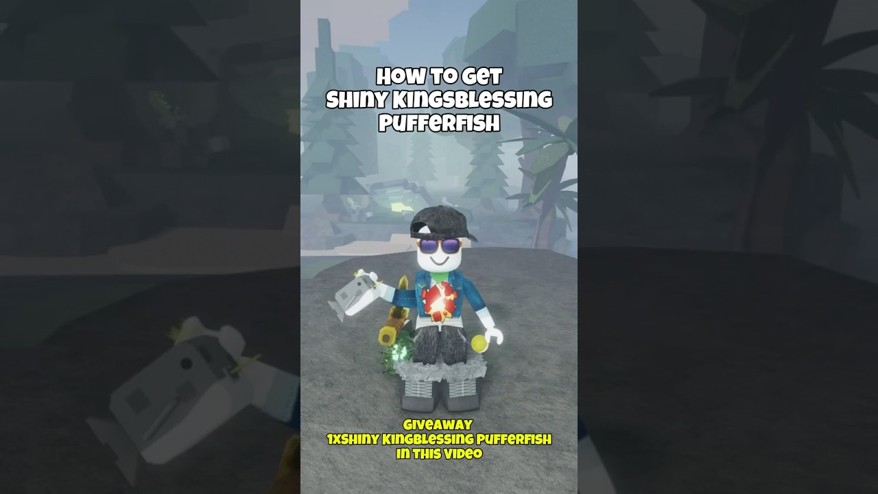 How to get Shiny King Blessing Pufferfish (Easy) | Fisch 