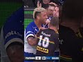 Tensions are rising early 😬