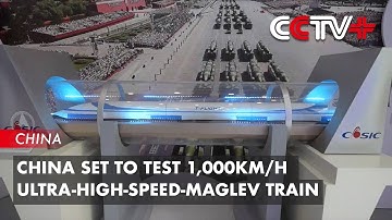 China Set to Test 1,000km/h Ultra-high-speed-maglev Train