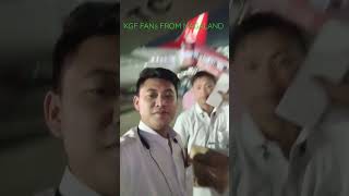 KGF FANs FROM NAGALAND AT CHENNAI AIRPORT. #shorts #tamil #yash #chennai #tollywood #trending #india