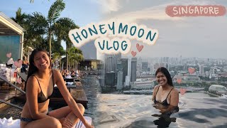 honeymoon vlog in singapore