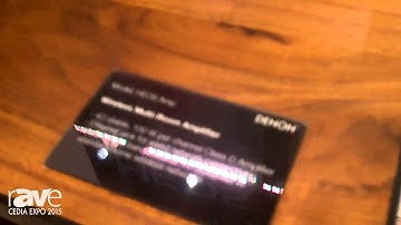 CEDIA 2015: Denon Showcases the Multi-Room Amplifier Used to Drive the HEOS Wireless Audio System