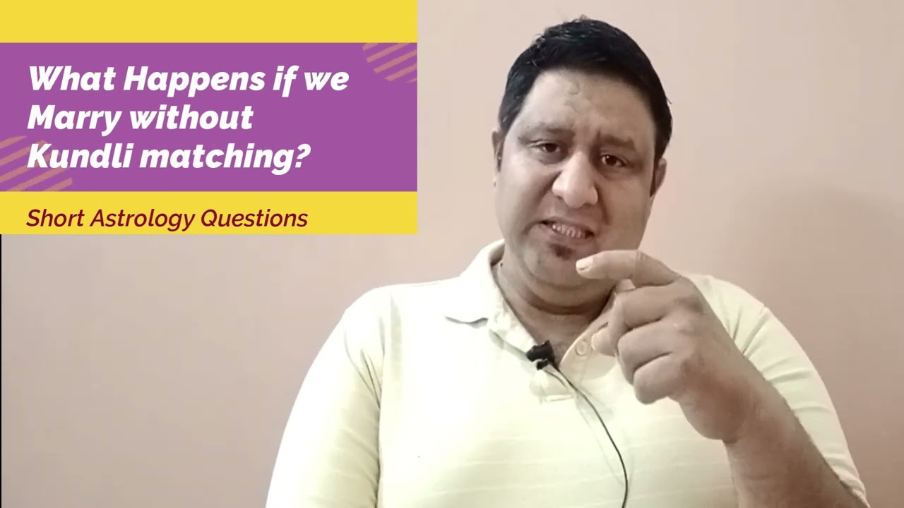 Is Horoscope Matching Or Kundali Milan Necessary For Marriage YouTube Is Horoscope Matching Or Kundali Milan Necessary For Marriage YouTube