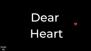 A Letter To My Heart  (Dear Heart) || Spoken Word Poetry