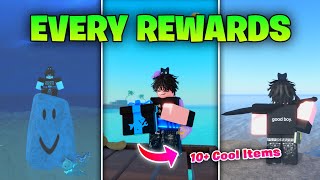 Showcasing Every Developer Gift Item Rewards In Fisch