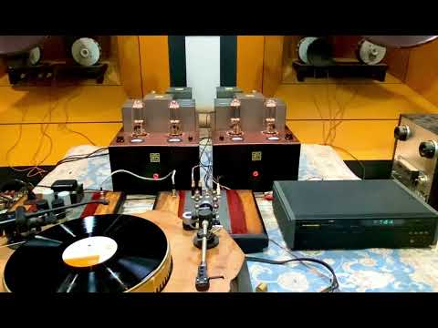 300B drive 211 PP tube amplifier