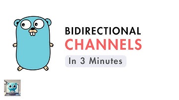 Go Bidirectional Channels in 3 Minutes