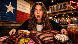 Our First Texas BBQ as Europeans