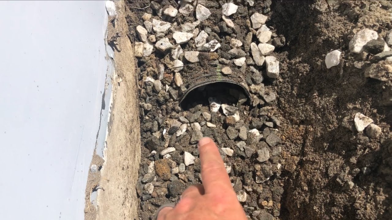 DIY Yard Drainage-How To NOT Install A French Drain! 