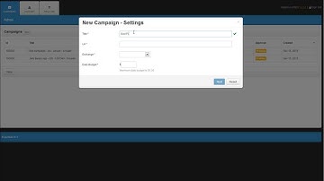 Go2mobi - Quick Campaign Setup