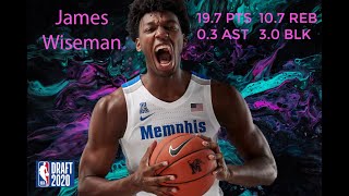 James Wiseman Mixtape-Highlights Pick Den State Warriors Young Forward