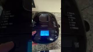 Amazon Basics 2 Pound Non-Stick Bread Making Machine, Black.link in comment