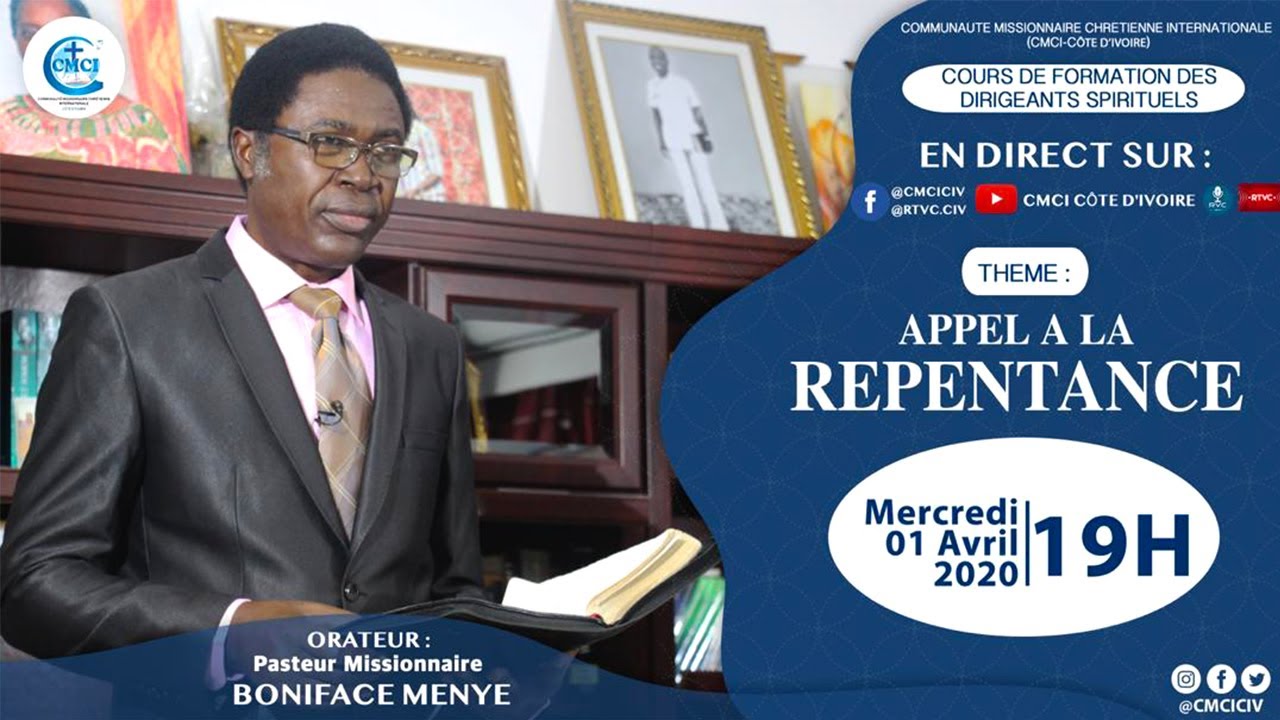 COURS DE FORMATION DES DIRIGEANTS - APPEL A LA REPENTANCE | CALL TO REPENTANCE