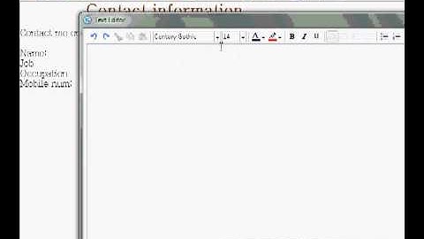 Bangla Tutorial - Web Page Maker-Adding Object(Form) (Part 2)
