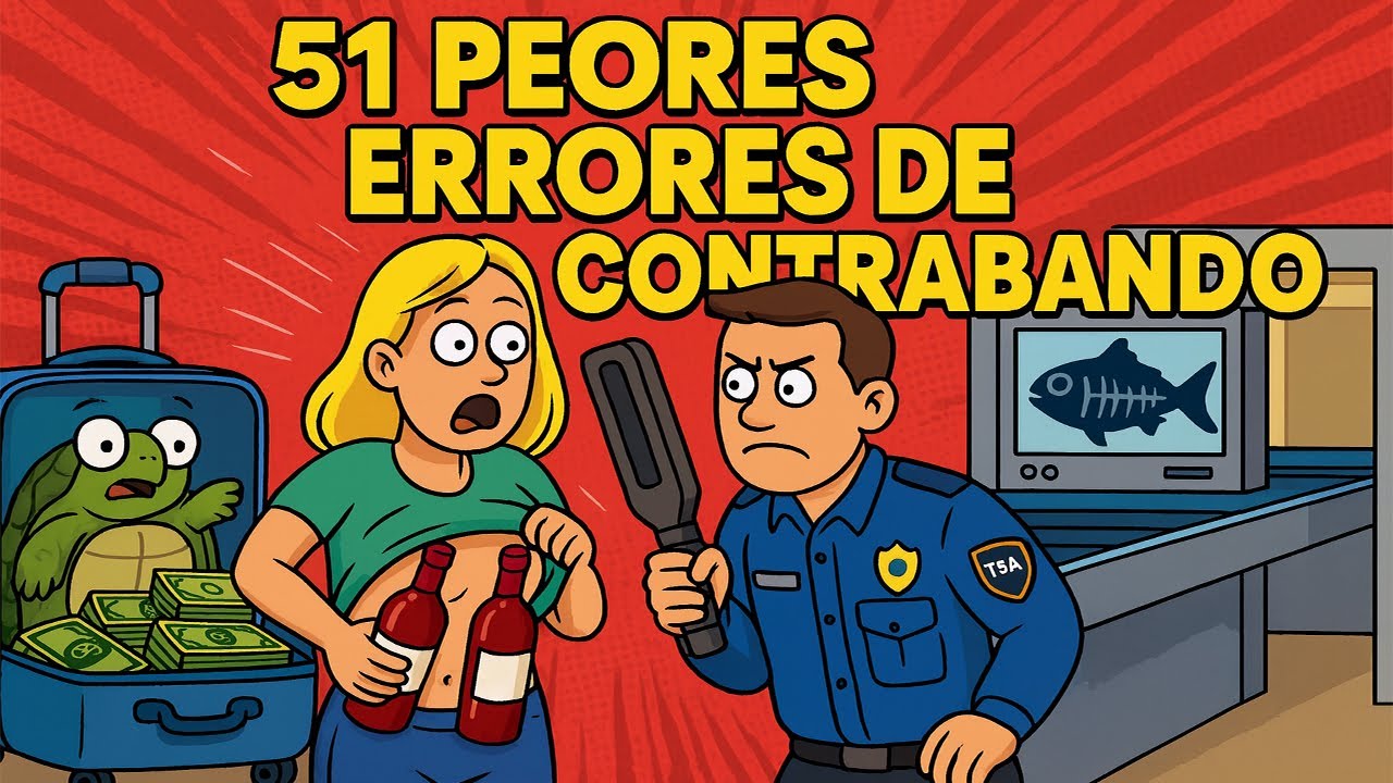 51 Intentos de Contrabando Más Estúpidos Que Hacen Que la TSA Parezca un Grupo de Comediantes