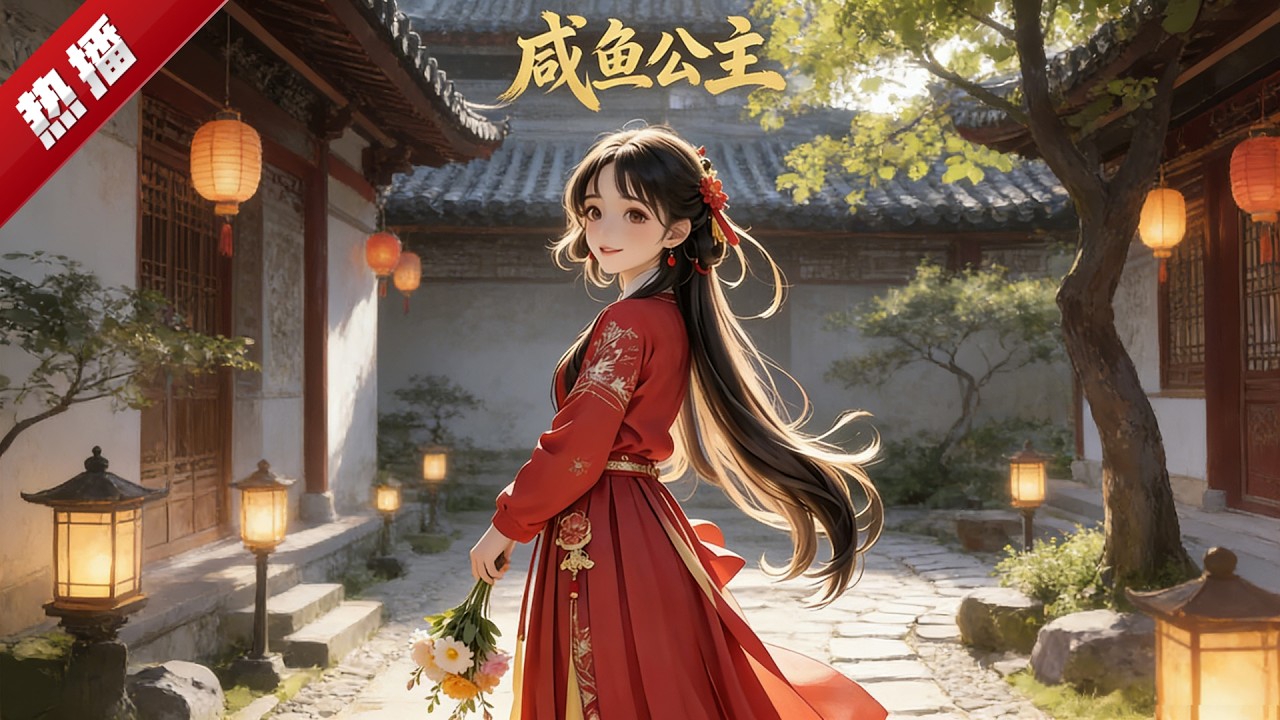 MULTI SUB《咸魚公主》胎穿權謀文，蕭靈兒成了爹不疼娘不愛的咸魚小公主，本想混吃等死，誰知六歲那日，父皇突然能聽見她的心聲！ #AI #漫劇 #動漫 #無盡動漫社