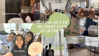 moving out of my first ever apartment | purdue university