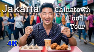 The Best Street Foods in Coventown Glodok Jakarta: A Foodie Paradise 4K #jakarta #glodok