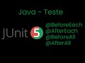 Curso de Java - Junit5 -  @BeforeEach - @AfterEach - @BeforeAll - @AfterAll